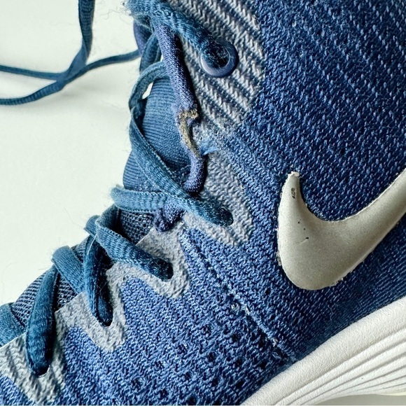 Nike Hyperdunk Women’s Athletic Basketball Hi-Top Sneakers Midnight‎ Navy 8.5 - Picture 12 of 16